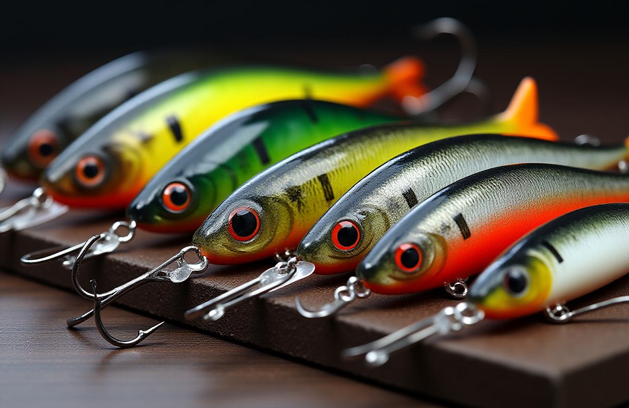 バスフィッシングルアーコレクション